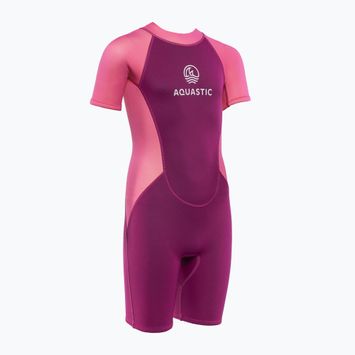 Schiuma da nuoto per bambini AQUASTIC Wavey Jrg 2 mm rosa