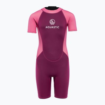 Schiuma da nuoto per bambini AQUASTIC Wavey Jrg 2 mm rosa