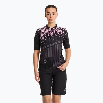 Maglia ciclismo donna ATTABO Tevi WMNS nero/rosa