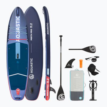 AQUASTIC SUP board Perth Pro 11'2" allround blu scuro