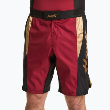 Pantaloncini da allenamento da uomo HOOK FIGHTING Ready To Spar rosso