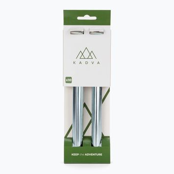 Picchetti per tende KADVA Pino 10 pz. argento