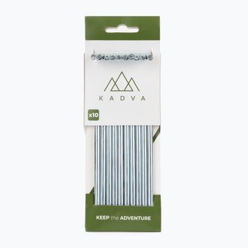 Punti di ancoraggio per tende KADVA Herring 10 pz. argento