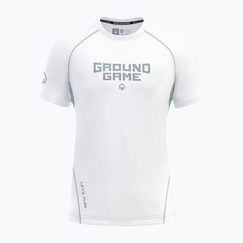 Rashguard Ground Game Athletic Platinum bianco