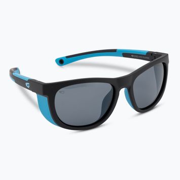 Occhiali da sole per bambini GOG Eden nero opaco/blu/fumo