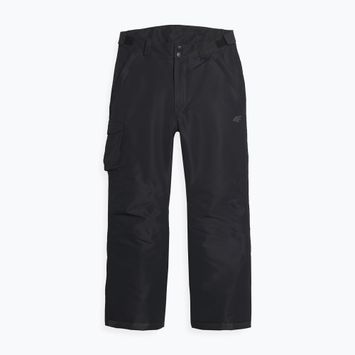 Pantaloni da snowboard per bambini 4F FNK F663 nero profondo