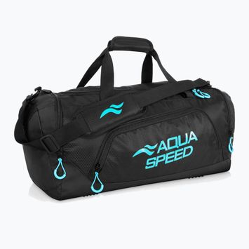 Borsa da allenamento AQUA-SPEED 43 l nero/blu