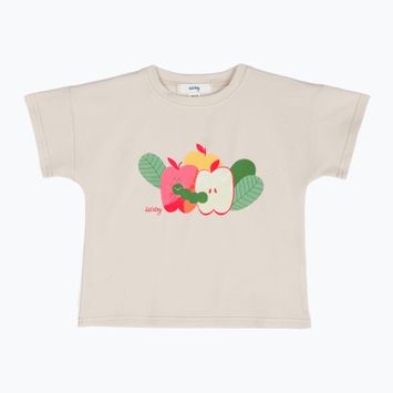 Maglietta per bambini KID STORY Cotone organico sabbia chiaro
