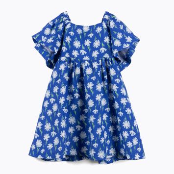 Abito KID STORY per bambini Lino blu prato