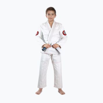 Gioco a terra Deshi Judo per bambini GI bianco