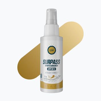 SURPASS Protezione solare sportiva SPF 30+ bianco