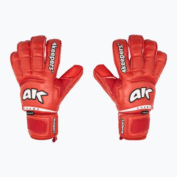 4Keepers Champ Colour Red VI guanti da portiere rosso