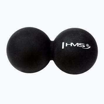 Pallone da massaggio HMS BLC02 Lacrosse doppio nero