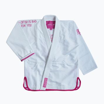 GI per il jiu-jitsu brasiliano uomo MANTO Balaclava BJJ bianco