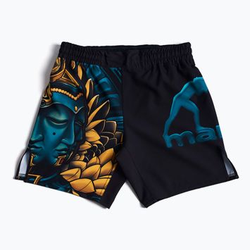 MANTO Pantaloncini da allenamento Big Buddha nero