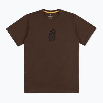 T-shirt MANTO Dealer marrone