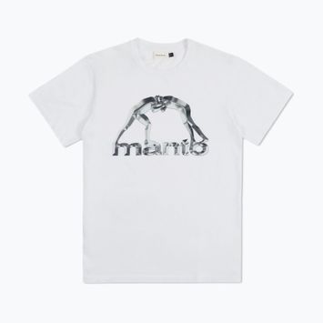 MANTO Metal - T-shirt bianca