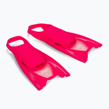 Pinne da nuoto per bambini AQUA-SPEED Frog rosa