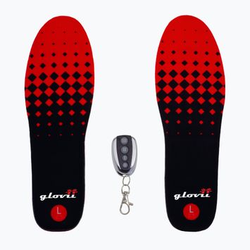 Glovia GW2 inserti riscaldati per scarponi da sci con telecomando nero