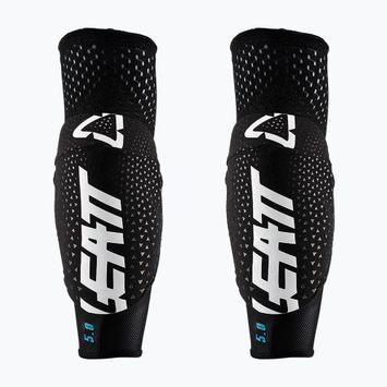 Protezioni per gomiti Leatt 3DF 5.0 Mini bianco/nero per bici da bambino