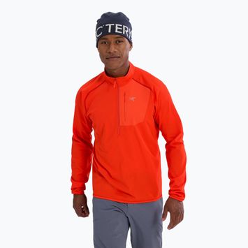 Felpa Arc'teryx Delta 1/2 Zip solaris da uomo