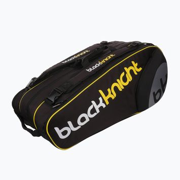 Borsa da squash Black Knight Pro Series Tour 12R nero/giallo