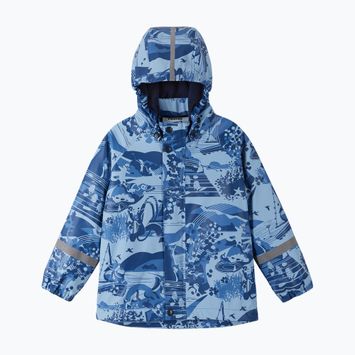 Giacca antipioggia da bambino Reima Koski blu denim