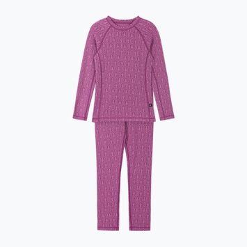 Set di intimo termico Reima per bambini Taival rosso viola