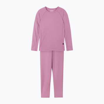 Set di intimo termico per bambini Reima Lani rosa malva