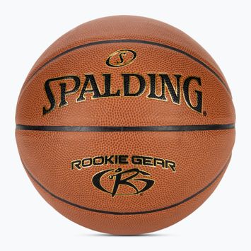 Spalding Rookie Gear Pelle basket arancione taglia 5