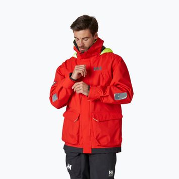 Giacca da vela da uomo Helly Hansen Pier 3.0 alert rosso