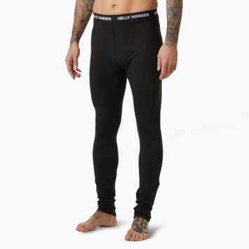 Pantaloni termici Helly Hansen Lifa Merino Midweight da uomo, nero