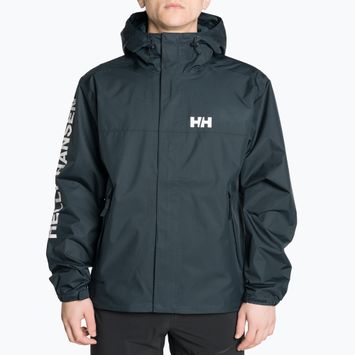Giacca da pioggia Helly Hansen Ervik da uomo, blu