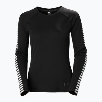 Maglia termica da donna Helly Hansen Lifa Active Stripe Crew black