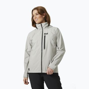 Giacca da vela donna Helly Hansen Hp Racing Lifaloft con cappuccio grigio scuro