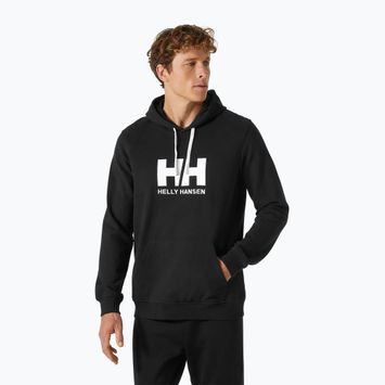 Felpa da uomo con cappuccio Helly Hansen HH Logo nero