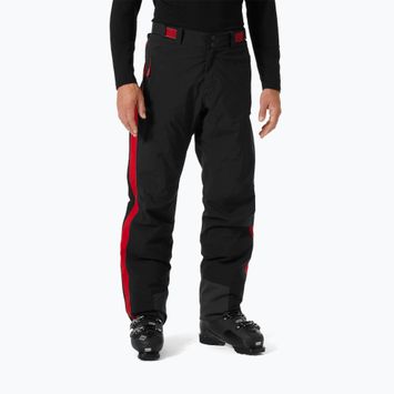 Pantaloni da sci Helly Hansen World Cup Insulated Full-Zip uomo nero aca
