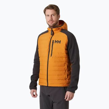 Giacca da vela Helly Hansen da uomo Arctic Ocean Hybrid Insulator senape