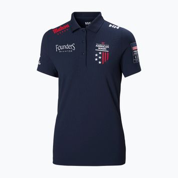 Polo da donna Helly Hansen Crew Tech Polo navy