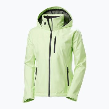 Giacca da vela donna Helly Hansen Crew Hooded 2.0 washed lime