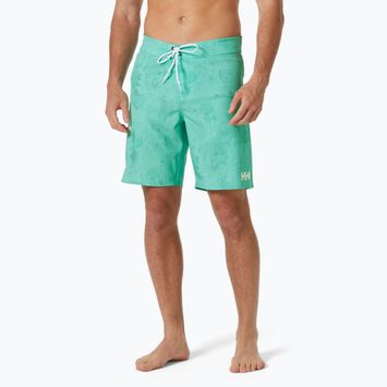 Pantaloncini da bagno Helly Hansen HP Board 9" 3.0 lagoon sea map camo aop da uomo