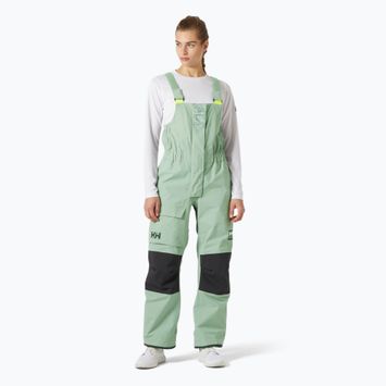 Pantaloni da vela Helly Hansen da donna Pier 4.0 Bib eucalipto