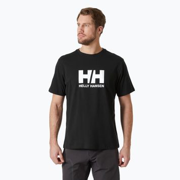 Maglietta Helly Hansen Logo 3.0 uomo nero