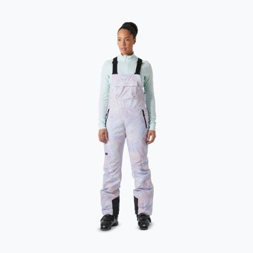 Pantaloni da sci da donna Helly Hansen Legendary Insulated Bib reflections aop