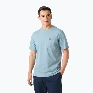 Maglietta da uomo Helly Hansen Hudson windy blue