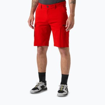Pantaloncini da vela da uomo Helly Hansen QD Cargo 11" red
