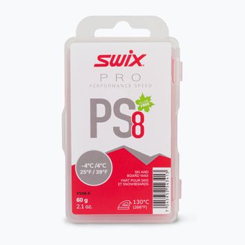 Swix Ps8 Red lubrificante per sci -4°C/+4°C 60 g rosso