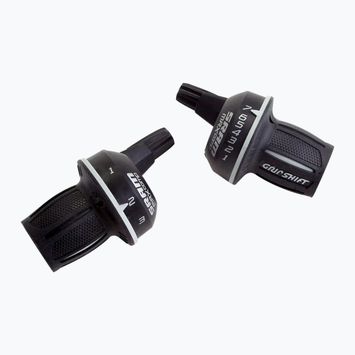 Leva del deragliatore destra SRAM MRX Comp Twist Shifter 7Sp nero