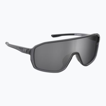 Occhiali da sole da uomo Under Armour Gameday/G S3 crystal grey/silver oleophobic