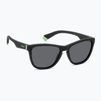 Occhiali da sole Polaroid PLD 8056/S nero opaco/grigio polarizzato per bambini